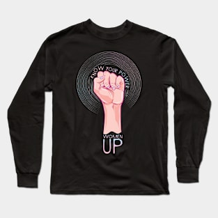 Women Up Feminist Long Sleeve T-Shirt